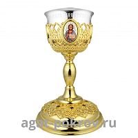 2.7.1159клп-2 Потир комбинированный 0,75 литра в позолоте