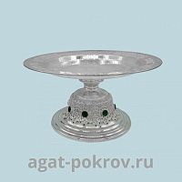 2.7.0895л Дискос латунный со вставками в серебрении