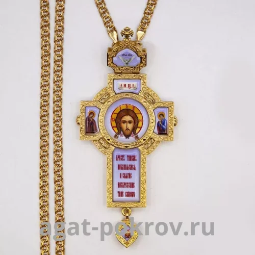 2.10.0409лп-2/1лп Крест наперсный в позолоте