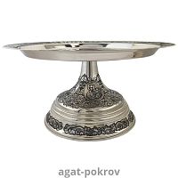2.7.1903лр Дискос латунный в серебрении