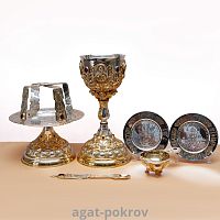 2.7.1566клф-К/7  Евхаристический набор с потиром на 1,0 л