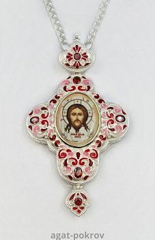 ( 2.10.0431лэ-2/1л )( Крест с цепью )( Юв. Сплав )