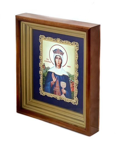 2.14.0133лп-84 Икона настенная - Великомученица Варвара фото 2