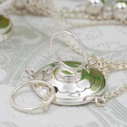 2.7.2997лр Кадило латунное с патинированием в серебрении фото 3