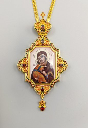 М2.7.2802лпэ-2/1лп Панагия с цепью (Юв. сплав) М2.7.2802лпэ-2/1лп Панагия с цепью (Юв. сплав)