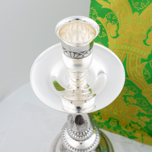 2.7.1737лр Примикирий латунный с патинированием в серебрении фото 3