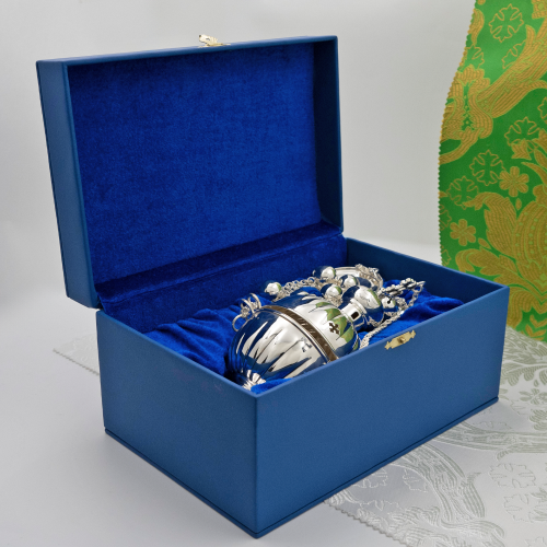 2.7.2997лр Кадило латунное с патинированием в серебрении фото 4