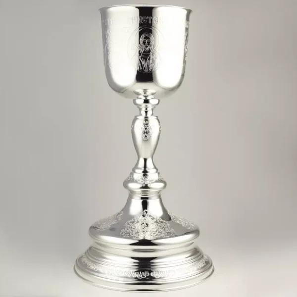 2.7.1383л Потир 0,75 л (Юв. сплав) (без камней)
