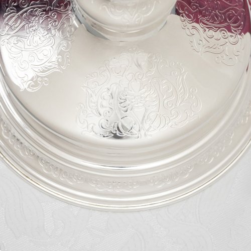 2.7.1383л Потир латунный 0,75 л. с мельхиоровой чашей фото 7