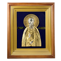 2.14.0170лп Икона настенная - святой преподобный Сергий Радонежский Чудотворец