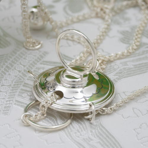 2.7.2961лр Кадило латунное с патинированием в серебрении фото 3