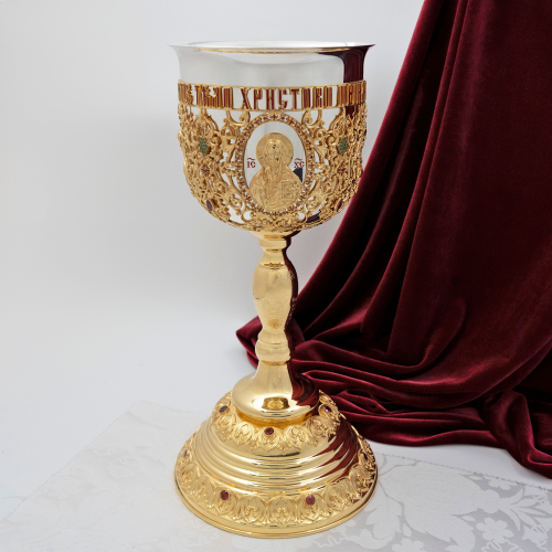 2.7.0958клпэ Потир комбинированный на 1,5 л. в позолоте 2.7.0958клпэ Потир комбинированный на 1,5 л. в позолоте