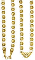 2.7.0286лп Цепь церковная в позолоте