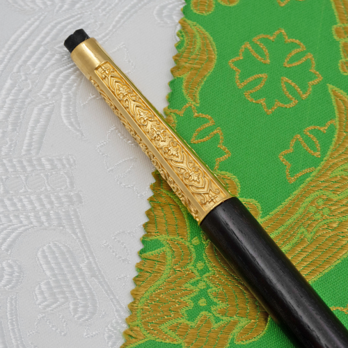 2.7.0918лп Посох латунный в позолоте фото 9